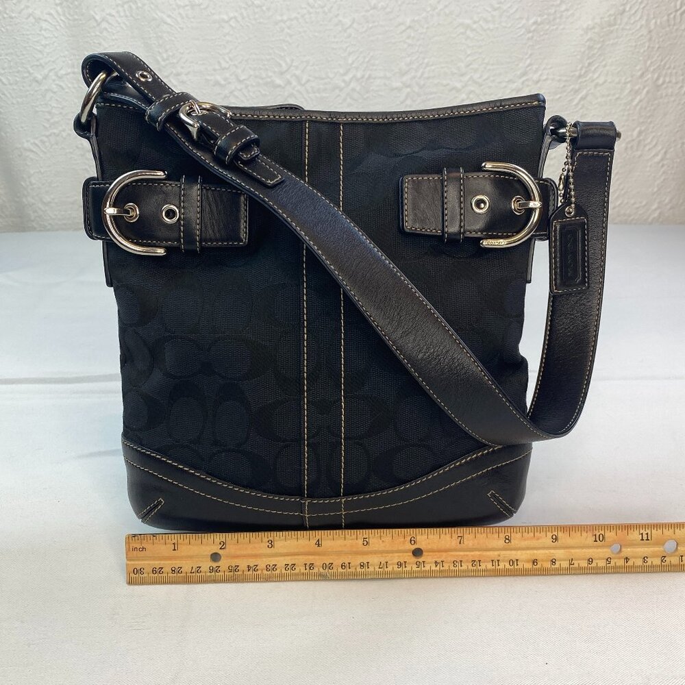 Coach Y2K Signature Jacquard Buckle Shoulder Bag | Style 3577 | 🖤 Gia